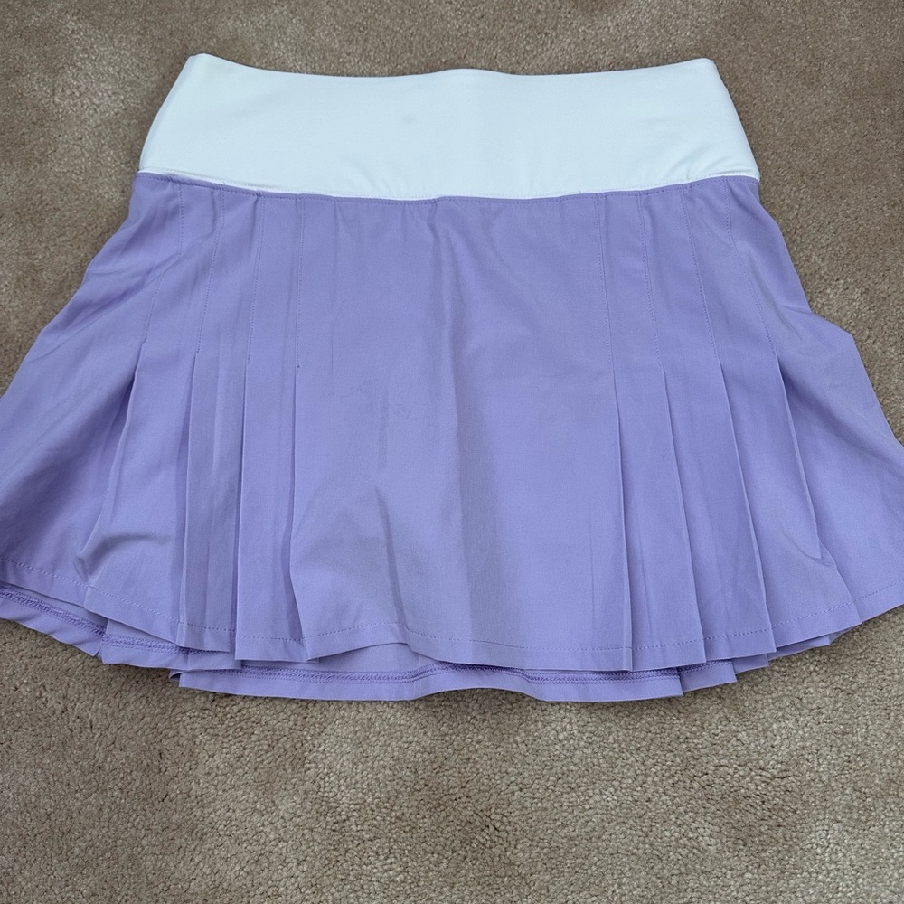Prince Purple Pleated Tennis Skirt